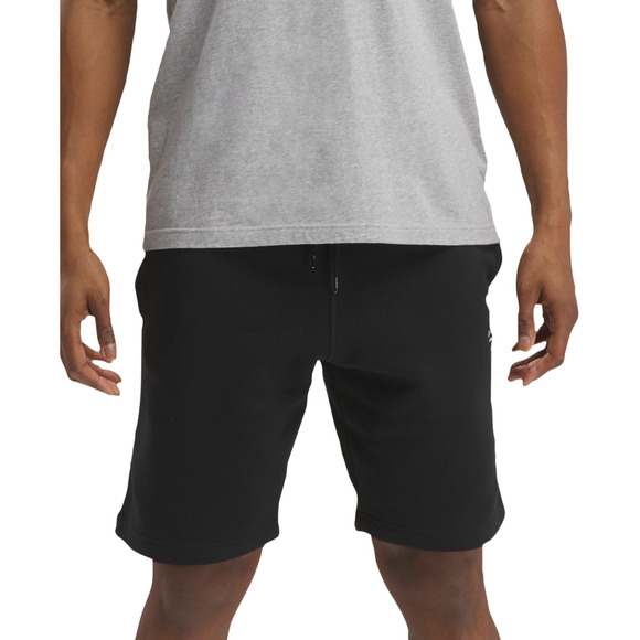 Reebok Men Identity Small Logo Fleece Shorts Black Size L - Picture 1 of 2